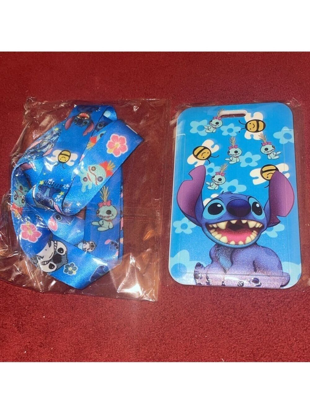 Stitch  Lanyard and ID Holder